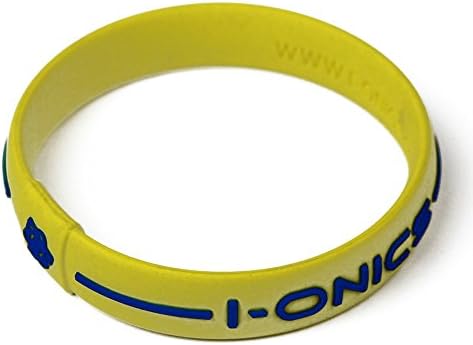 I-ONICS Power Sport Balance New V.20 Yellow/Blue Wristband