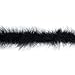 ZUCKER - 2 Yard Marabou Feather Boa - Solid Colored Costume Boa - Soft Craft Boa - Heavyweight 3” Cosplay Boa - Black