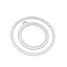 We-buys Round Lace Cutting Dies Stencil Metal Mould for DIY Scrapbook Album Paper Card