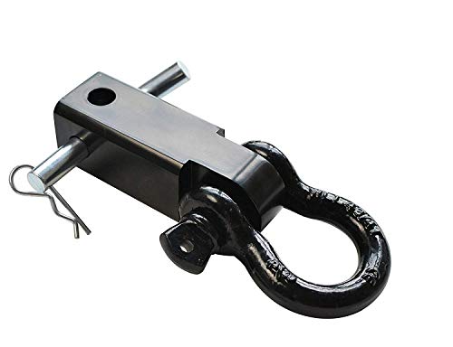OFFROAD BOAR Shackle Hitch Receiver Perfect Towing Accessory for Trucks and SUV's
