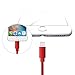 Suanna iPhone Cable 3Pack 10FT Nylon Braided Certified Lightning to USB iPhone Charger Cord for iPhone 8 7 Plus 6S 6 SE 5S 5C 5, iPad 2 3 4 Mini Air Pro, iPod Nano 7 - Red