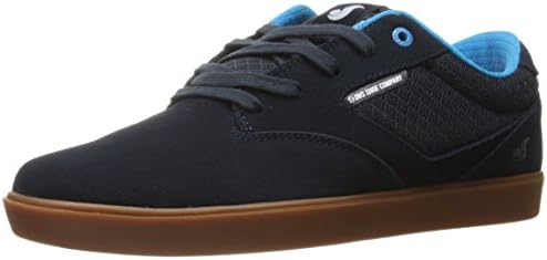 DVS Men's Pressure SC Soco Skateboarding Shoe, Navy Suede/Mesh Chico, 11 M US
