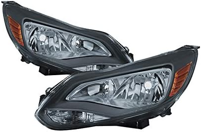 MPH 12-14 Focus OEM Driver & Passenger Replacement Headlights Lamps Assembly