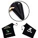 SuperSo Bike Gel Seat Cushion Cover - Premium Padded Bike Saddle - Comfortable Alternative Bicycle Cover for Passionate Cyclists (Black Medium-Narrow)