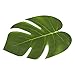 Blue Panda 60-Pack Tropical Artificial Palm Leaves for Party Decorations and Crafts