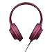 Sony h.ear on Premium Hi-Res Stereo Headphones (wired), Bordeaux Pink