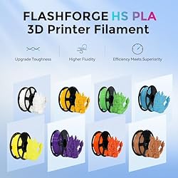 FLASHFORGE Rapid PLA Filament 1.75mm, High Flow