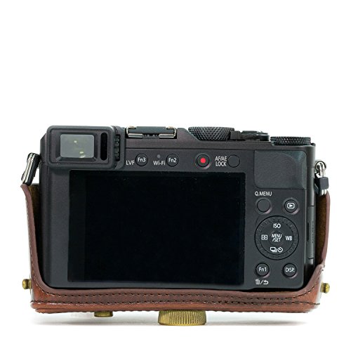 MegaGear "Ever Ready" Protective Leather Camera Case, Bag for Panasonic