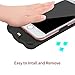 iPhone 7 Plus Battery Case 10000mAh Ultra Slim Extended Backup Power Bank Battery Charger Case Cover For Apple iPhone 7 Plus/6s Plus/6 Plus(5.5 inch) (Black)