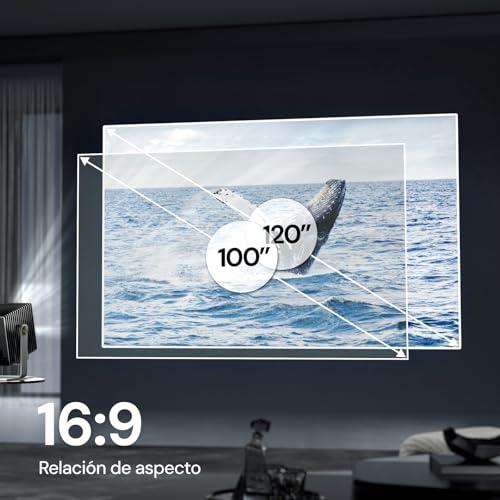 Valerion 120-inch Fixed Frame Projector Screen, 1.3dB Gain, 80% Picture Quality Enhancement, 4K/8K Ultra HD, 3D Compatible, Works with Long Throw, Short Throw & Ultra Short Throw Projectors