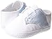 Baby Deer 2154 Crib Shoe (Infant),White/Blue,2 M US Infant