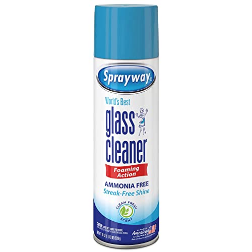 Sprayway Glass Cleaner Aerosol Spray, 19 oz, 4 Pack Pricepulse