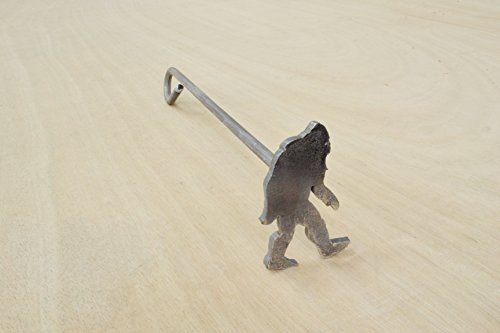 The Leather Guy Branding Iron Sasquatch Bigfoot Steak Brand Western Cowboy 2 1/2
