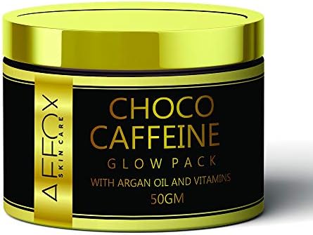 Affox Choco Caffeine Face Pack With Argan Oil & Vit E, Pack Of 1