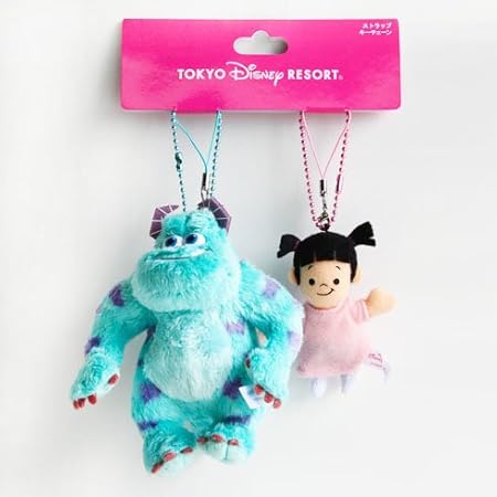 Amazon ディズニーリゾート限定 モンスターズ インク サリー ブー ストラップ アニメ 萌えグッズ 通販