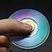 Ouflow Rainbow Colorful Fidget Hand Spinner Toy Stress Reducer, High Speed Focus Toy for Relieving ADHD, Anxiety, Boredom EDC Tri-Spinner Fidget