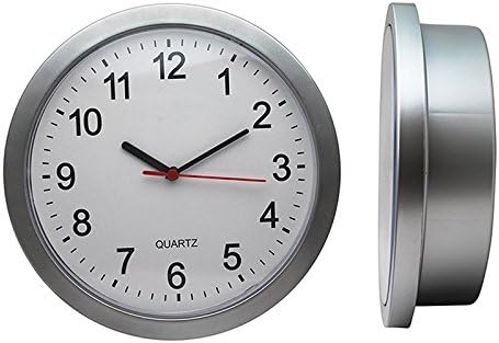 2017 New Arrival Digital Wall Clock Hidden Secret Safe Money Stash Jewellery Stuff Storage Container Box,Silver,25X7cm