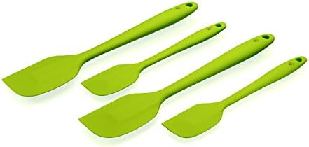 Achef 4-Piece Silicone Spatula Set Best for Nonstick Cookware Heat Resistant Cooking Utensils