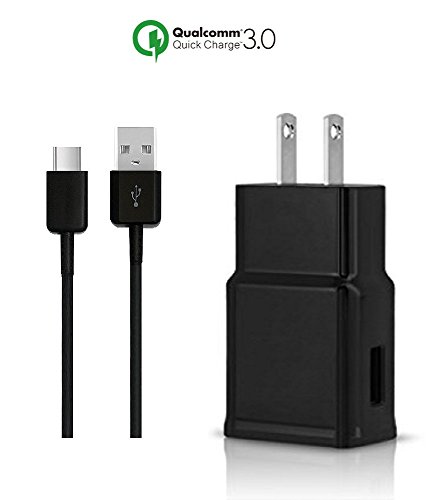 USB C Charger, RKINC 5V/3A Type-C Wall Charger Qualcomm 3.0 [USB C Cable Included] for Nintendo Switch, Google Pixel/Pixel XL, Lumia 950xl/950, Nexus 5x/6p and Other Type-C 5V Supported Devices