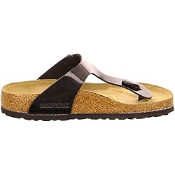 Birkenstock Men's Gizeh Patent Black Birko Flor