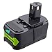 Powerextra 5000mAh Ryobi 18V Lithium Battery for Ryobi 18 Volt ONE+ P102 P103 P104 P105 P107 P109 P122 Cordless Power Tools