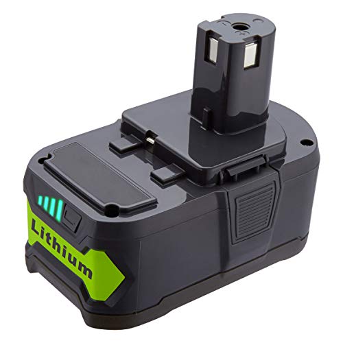 Powerextra 5000mAh Ryobi 18V Lithium Battery for Ryobi 18 Volt ONE+ P102 P103 P104 P105 P107 P109 P122 Cordless Power Tools