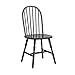 Winsome Wood Assembled 36-Inch Windsor Chairs with Curved legs