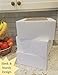 20 Count Sturdy Bakery Cake Boxes 10x10x5 Inch with Window in Bulk
