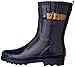 Chooka Womens' Waterproof Top Solid Mid Rain Boot