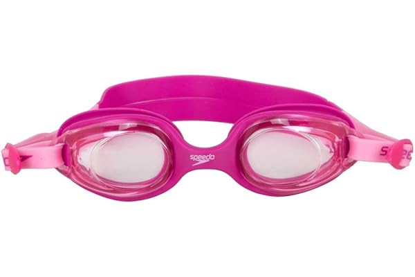 Óculos de Natação Infantil, Speedo, Junior Olympic, SoftFrame Antifog e Proteção UV, Vedação P