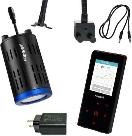 Kessil A160 Tuna Blue LED Light with New Spectral Controller X & Gooseneck Bundle