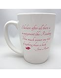 Jane Austen Reading Quote Mug