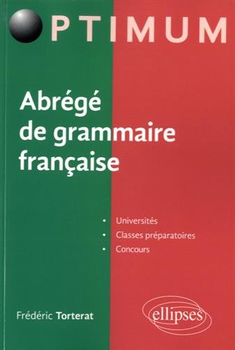 Abrégé de grammaire française