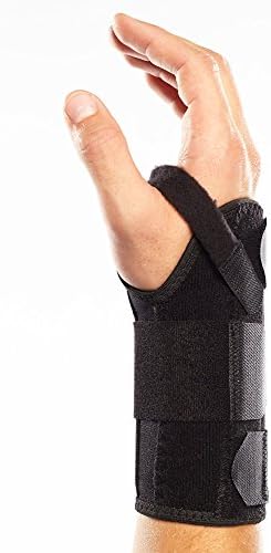 First Brace - Fitted Adjustable Wrist Brace and Hand Splint - Carpal Tunnel, Sprain - Right Hand (XL-XXL)