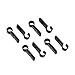 Headlamp Clips,COSOOS 8-Pack Head Lamp Hooks for Hardhat,Helmet Clamps, Easily Mount Headlamp on Narrow-Edged Helmet,Hard Hat, Safety Cap,Best Light Clips,Hard Hat Accessory primary