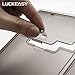 LUCKEASY Hidden Transparent Storage Box for Tesla Model 3 Model Y 2017-2022 Armrest Box Storage Box Interior Accessories