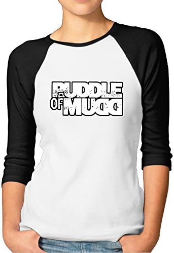 Puddle Of Mudd Re:(disc)overed Womens Nice 3/4 Sleeve T-shirts Tee