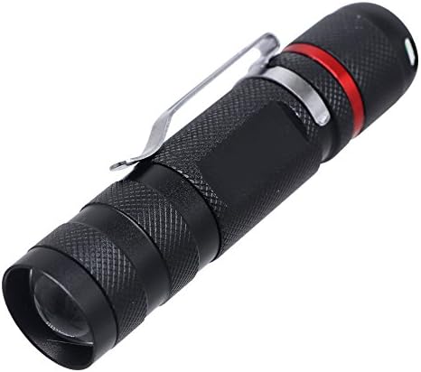 IWGR Black LED Torch Flashlight Light Lamp New Hot Mini Handy Police Torch LED Light led Light Night