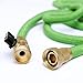 Riemex Expandable Hose Green [New 2019] Heavy Duty Garden Water Hose - Triple Latex - Expanding Solid Brass Metal Fittings Connectors, Flexible Strongest - for All Watering Needs (25 FT)