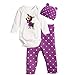 FEITONG Baby 3PC Unisex Climbing Clothes Baby Rompers Sets (18-24months, Purple)