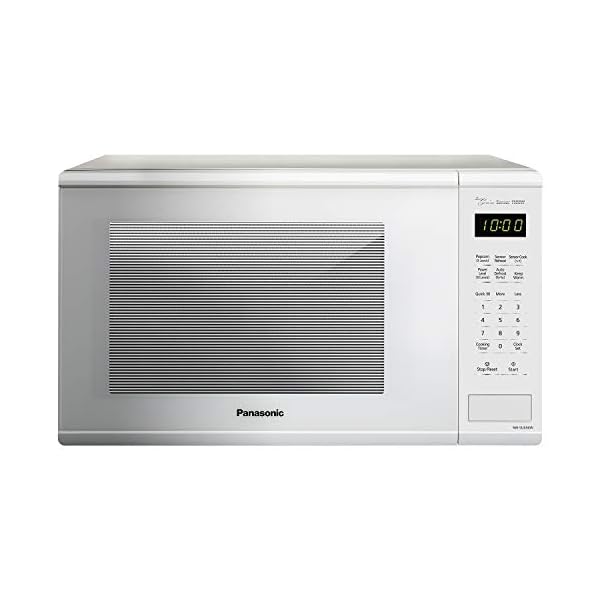 Panasonic NNSU656W Countertop Microwave Oven with Genius Sensor, Quick