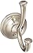 Delta Cassidy (1-Pack) Towel Hooks Brilliance Stainless Steel Double Bathroom J Hooks Wall Mounted for Robes & Towels Hand Towel Hook Holder Kitchen, Bathroom Accessories 79735-SS