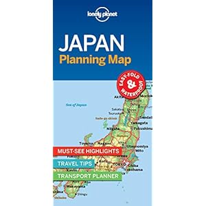 Japan Planning Map – 1ed – Anglais Landkaart – Gevouwen Kaart, 30 augustus 2018