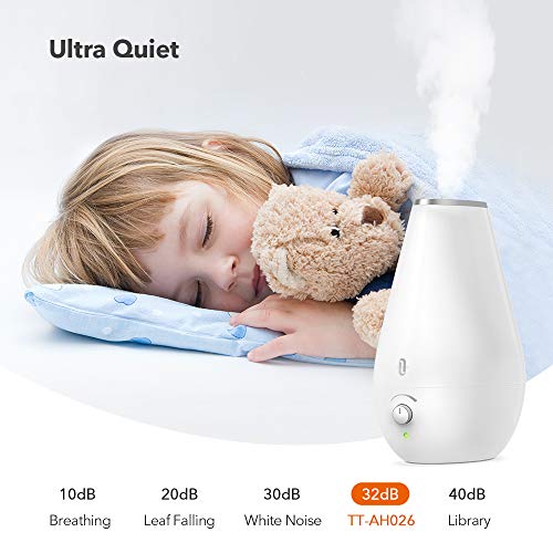 2 TaoTronics+Humidifiers+Ultrasonic+Humidifier+Space+Saving