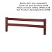 Full Size Conversion Kit Bed Rails for Lajobi Europa Baby Andover, Geneva, Kathy Ireland, Palisades Cribs (Merlot)