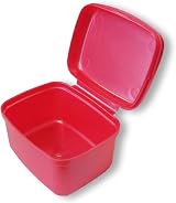 Wisdom Denture Box Storage Container Assorted Colours 94mm x 58mm view 5