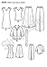 Simplicity Easy-to-Sew Pattern 3506 Women's Dress or Top, Skirt, Pants, Jacket, Tie Belt Sizes 20W-28W