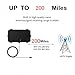 Aoile 1080P 200 Mile Range Antenna TV Digital HD Skywire 4K Antena Digital Indoor HDTV