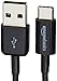 AmazonBasics USB Type-C to USB-A 2.0 Male Cable - 3 Feet  (0.9 Meters) - Black