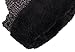 Arctic Paw WomenWinter Warm Knit Beanie Hat with Faux Fur Pompom, Charcoal